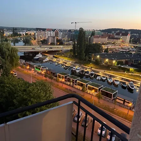 Apartmán Z Widokiem Na Motlawe Gdaňsk